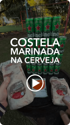 Receita costela marinada na cerveja